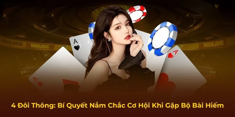 4 Đôi Thông: Bí Quyết Nắm Chắc Cơ Hội Khi Gặp Bộ Bài Hiếm