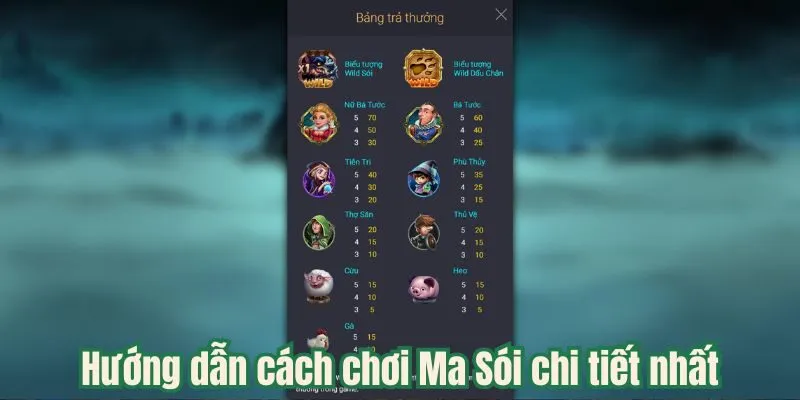 Hướng dẫn cách chơi Ma Sói chi tiết nhất
