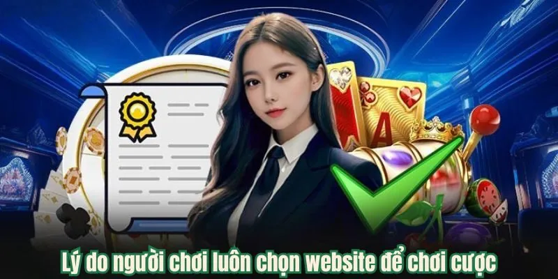 Lý do người chơi luôn chọn website để chơi cược