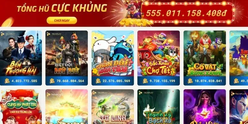 Kho game nổ hũ đầy giá trị của Sin88